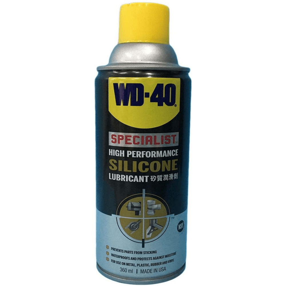 WD-40 High Performance Silicone Lubricant 360ml (WDSPLSS360) - KHM Megatools Corp. WD-40 High Performance Silicone Lubricant 360ml (WDSPLSS360) - KHM Megatools Corp.